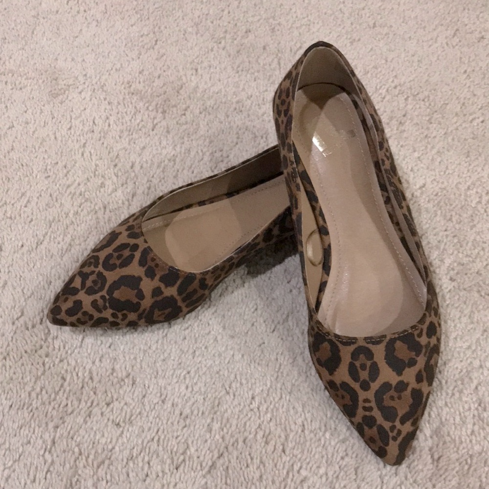 Report Leopard Print Flats